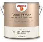 Alpina Innenfarbe Wandfarbe Feine Farben "Zeit der Eisblumen" 2,5 L ...