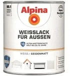 Alpina Wei&szlig;lack f&uuml;r Au&szlig;en seidenmatt 2 L