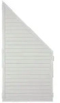 T&J LIGHTLINE KS-Zaunelement 90 x 180/90 cm, ECKE links