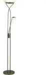 Brilliant Ollie LED Deckenfluter Lesearm messing antik