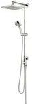 Schulte ExpressPlus DuschMaster Rain I Classic Chromoptik mit Umsteller und 