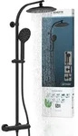 SCH&Uuml;TTE MADURA FRESH &Uuml;berkopfbrause-Set, Schwarz matt