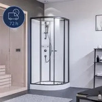 Breuer Dusche QUICK 72 Komplettdusche Runddusche mit Seitenwand mit 