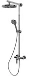 Schulte DuschMaster Rain I Classic Chromoptik mit Einhebelmischer und 