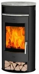 Fireplace Kaminofen JAKARTA 6 kW Speckstein Top schwarz