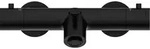 SCH&Uuml;TTE LONDON Thermostat Wannenf&uuml;llarmatur, Schwarz matt