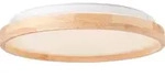 Brilliant Alson LED Deckenleuchte 39cm holz hell/wei&szlig;