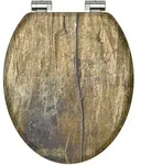 Sch&uuml;tte Holzkern WC-Sitz SOLID WOOD, Toilettensitz, Klobrille mit 