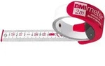 BMI Taschenbandma&szlig; BMImeter 2mx16mm wei&szlig;