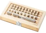 FORTIS Par.Endma&szlig;satz Stahl 32-teilig Gen.0