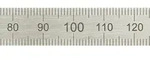 Biegsamer Stahlma&szlig;stab 1000x20x0,5mm INOX HP