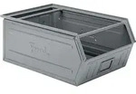 FAMI STAHLBEH&Auml;LTER GR.5 GRAU RAL7000 MM B=450 T=700 H=300