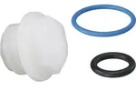 Weithals-Stopfenset PE/NBR f&uuml;r Au&szlig;en-D 22 mm