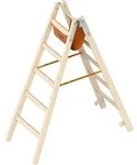 LAYHER Holzstehleiter 1053 nach &Ouml;-Norm Z1501