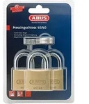 ABUS Vorhangschloss Messing Triples SB
