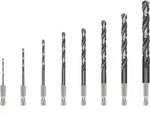 BOSCH PRO Metal HSS-G Impact Spiralbohrer Set, 8-tlg., in Box