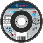 BOSCH PRO X571 F&auml;cherschleifscheibe, gerade, 125 mm, K80