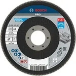 BOSCH PRO X571 F&auml;cherschleifscheibe, abgewinkelt, 115 mm, K60