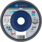 BOSCH PRO X571 F&auml;cherschleifscheibe, gerade, 125 mm, K80