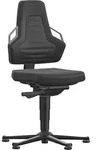 BIMOS Arbeitsstuhl Nexxit 1 Griff grau Sitzh&ouml;he 450-600 mm Supertec schw.,m....