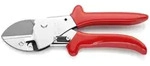 KNIPEX KNIPEX 94 55 200 Amboss-Schere 200 mm verchromt mit Kunststoff-H&uuml;llen