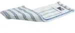 Premium-Mikrofasermopp 50cm, wei&szlig;-blau