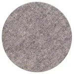 BOSCH Polierfilz f&uuml;r Exzenterschleifer, weich, Klett, 128 mm, 1er-Pack