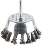 BOSCH PRO Metal heavy Topfb&uuml;rste, gerader Schaft, 65 x 0,5 mm