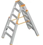 LAYHER Treppenstehleiter mit Stufen TOPIC 1062
