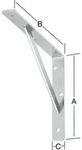 VORMANN Stegkonsole verz. 500 x 330 mm Nr. 159500Z