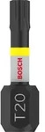 BOSCH PRO Torx Impact Bit, T20, 25 mm, 2-tlg.