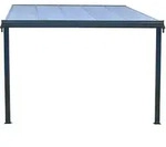 FLORAWORLD Terrassen&uuml;berdachung Imit2 Standfu&szlig;e312 x 303 x 2 06/258 cm