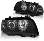 Scheinwerfer LED Angel Eyes passend f&uuml;r BMW 3er E46 Limo Touring Bj. 98-01...