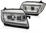 VOLL LED Tagfahrlicht Scheinwerfer passend f&uuml;r VW Crafter II ab 2017 chrom