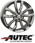 Autec Uteca 9,5x19 5/114,30 ET45 Titansilber