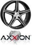 Axxion AX7 8.0x18 5/112 ET30 Schwarz Hochglanzpoliert