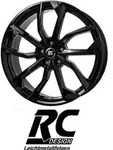 RC-Design RC34 6X16 5/100 ET35 Schwarz lackiert