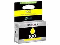Lexmark 14N0902E 100, Lexmark Tintenpatrone Nr. 100 gelb 14N0902E 200 Seiten, Lexmark