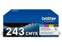 Brother TN-243CMYK, Brother Toner MultiPack TN-243CMYK 1.000 Seiten, Brother