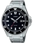 Casio MDV-107D-1A1VEF Collection Herren-Taucheruhr Stahl/Schwarz