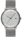 Junghans 59/2022.46 max bill Herren-Funkuhr Mega Solar Titan Saphirglas