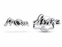 Pandora 292669C00 Silber-Ohrringe für Damen Love Mum