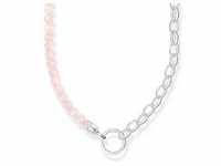 Thomas Sabo KE2188-034-9-L45v Kette für Charms Silber und Rosafarbene Beads