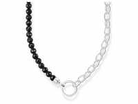 Thomas Sabo KE2188-130-11-L45v Damen-Halskette für Charms Silber und Onyx