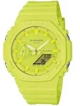Casio GA-2100-9A9ER G-Shock Classic Ana-Digi Armbanduhr Gelb