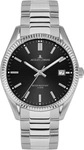 Jacques Lemans 50-3A, Jacques Lemans 50-3A Herrenuhr Derby Edelstahl/Schwarz