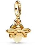 Pandora 769352C01 Charm-Anh&auml;nger Leuchtendes Gl&uuml;hw&uuml;rmchen Goldfarben