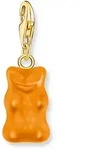 Thomas Sabo 2186-413-8 Charm Goldbären-Anhänger Orange vergoldet Thomas Sabo 2186-413-8 Charm Goldbären-Anhänger Orange vergoldet