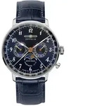 Zeppelin 7036-3 Herrenuhr LZ129 Hindenburg Mondphase
