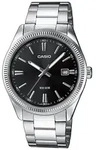 Casio MTP-1302PD-1A1VEF Herrenuhr Schwarz/Silberfarben